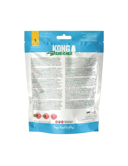 Kong Ziggies Enhanced Puppy – talla S, 198 g