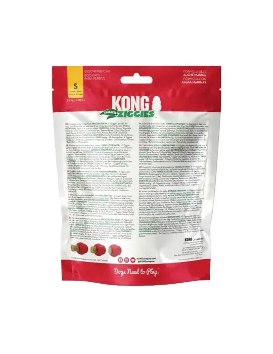Kong Ziggies Enhanced Adulto – talla S, 198 g