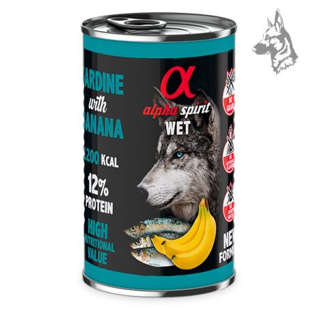 Alpha Spirit Lata de Sardina con Plátano