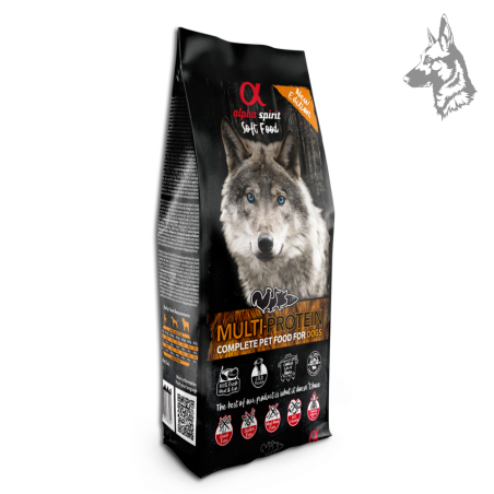 Alpha Spirit Pienso Natural Semihúmedo MultiProtein