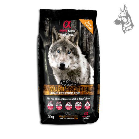 Alpha Spirit Pienso Natural Semihúmedo MultiProtein