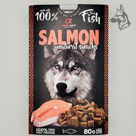 Alpha Spirit Natural Snacks Salmón