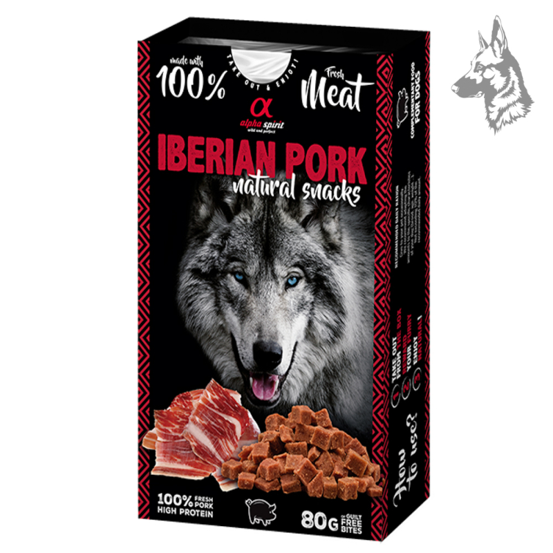 Alpha Spirit Natural Snacks Jamón