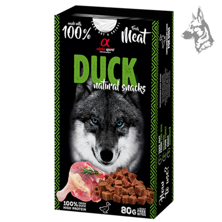 Alpha Spirit Natural Snacks Pato