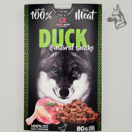 Alpha Spirit Natural Snacks Pato
