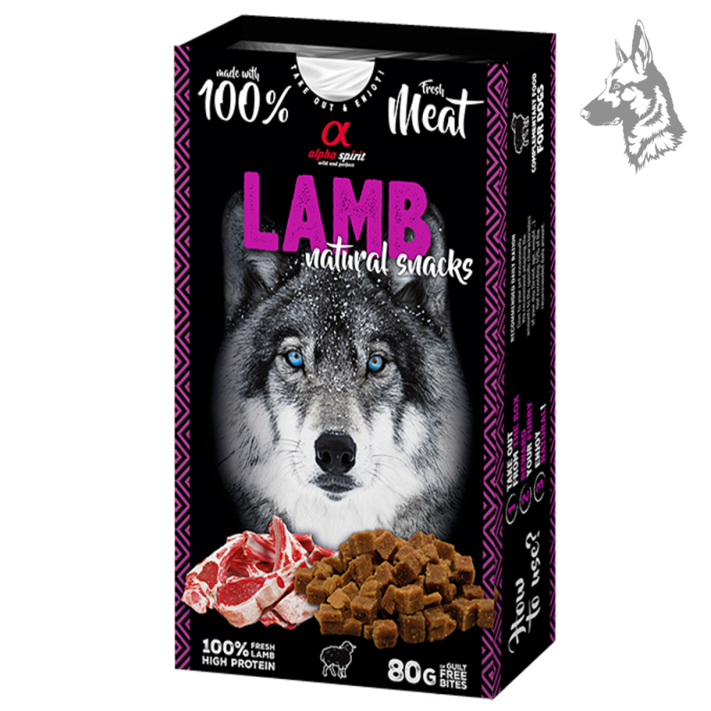 Alpha Spirit Natural Snacks Cordero