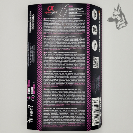 Alpha Spirit Natural Snacks Cordero