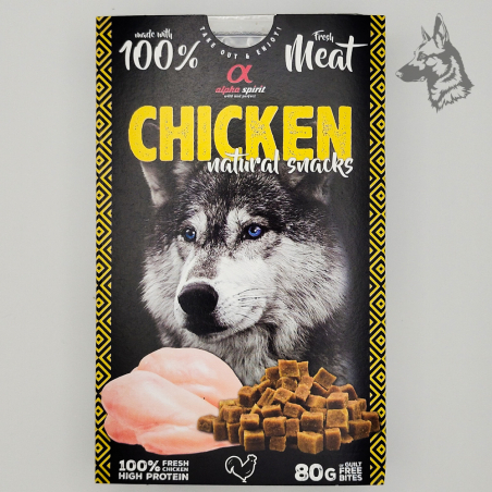 Alpha Spirit Natural Snacks Pollo