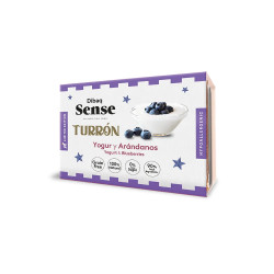 Turrón gourmet para perro Dibaq Sense sabor yogur y arándanos, sin cereales, complemento natural para perros adultos