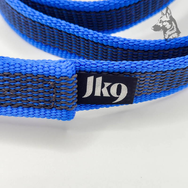 Julius K9 Correa Engomada con Asa Azul 20mm