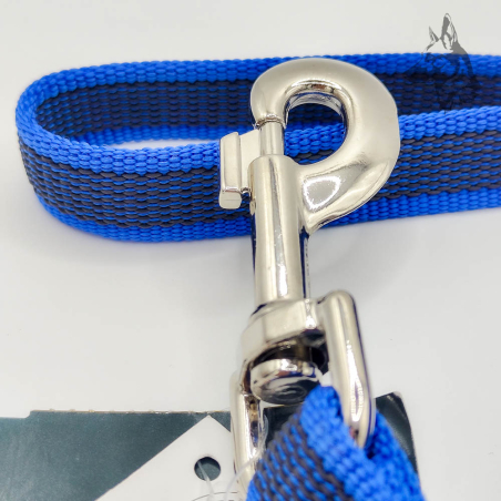 Julius K9 Correa Engomada con Asa Azul 20mm