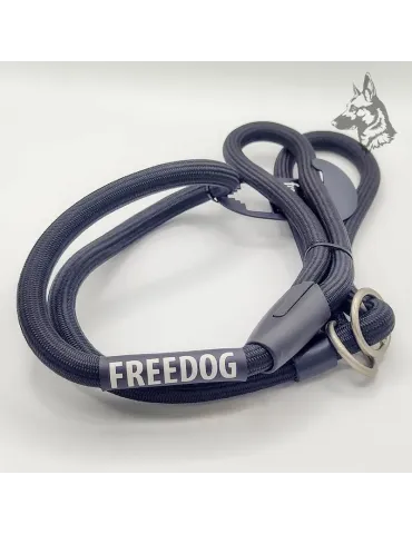 Correa/collar o "correa lazo" Freedog con diseño de cuerda redonda, ligeras, resistentes y equipadas con cierre ajustable, ideal