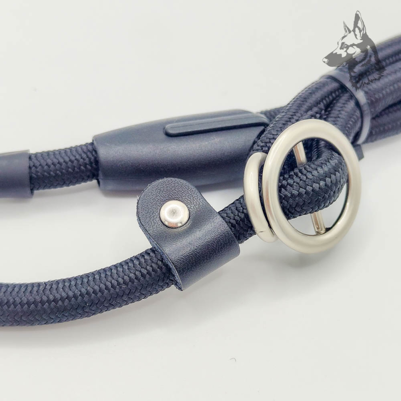 Freedog Collar/Correa Nylon Round Negro