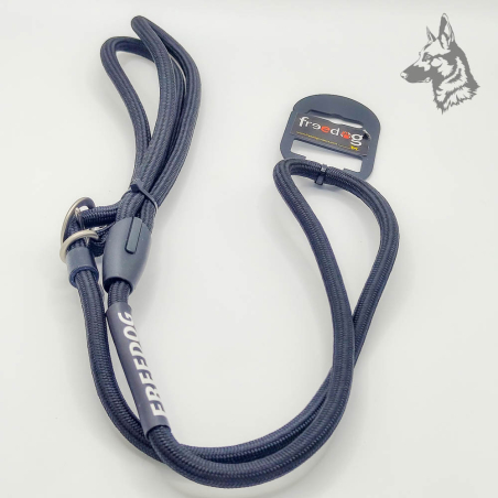 Freedog Collar/Correa Nylon Round Negro