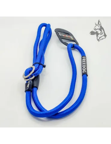 Correa lazo Freedog con diseño de cuerda redonda, ligera, resistente y equipada con cierre ajustable, ideal para paseos cómodos 