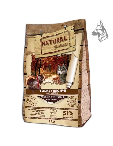 Natural Greatness Pavo, pienso seco para perros