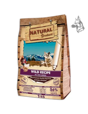 Natural Greatness Wild Recipe, pienso seco para perros