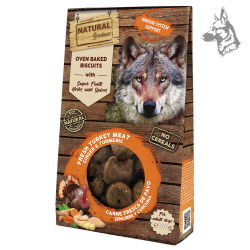 Natural Greatness Galletas Pavo y Jengibre Defensas