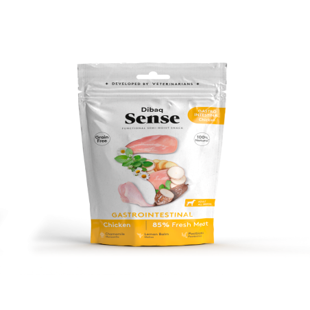 Dibaq Sense Gastrointestinal Pollo Snack Semihúmedo