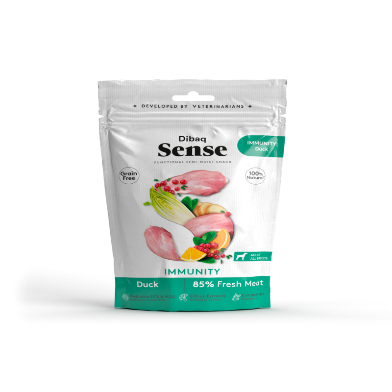 Dibaq Sense Inmunity Pato Snack Semihúmedo