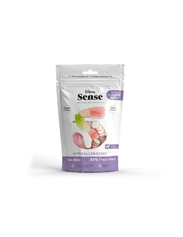 Dibaq Sense Hypoallergenic Lubina Snack Semihúmedo