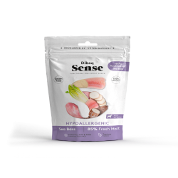 Dibaq Sense Hypoallergenic Lubina Snack Semihúmedo