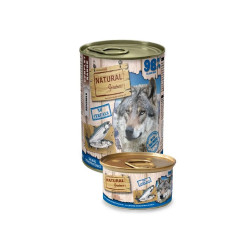 Lata de comida húmeda Natural Greatness de salmón monoproteico para perros. Fórmula hipoalergénica sin cereales con 98% de carne 2