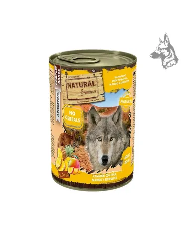 Natural Greatness Lata Canguro y Piña - comida húmeda, 400 g
