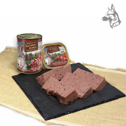 Jabalí con calabacín, tomate y eneldo (lata 400g) – Comida húmeda para perros adultos con carne de jabalí, calabacín, tomate y e 2
