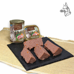 Ganso con brócoli y zanahorias - Lata de comida húmeda para perros Natural Woodland con ganso, brócoli y zanahorias. Alimento na 2