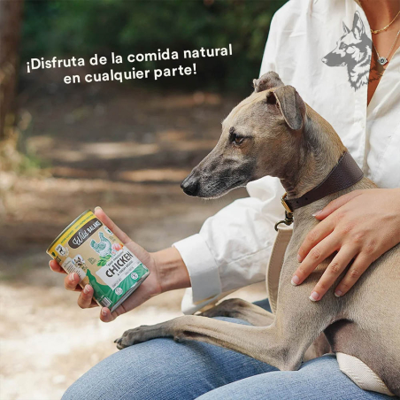 Lata de Pollo Wild Balance para Perros en Exterior - Alimento natural en formato práctico para llevar, ideal para cualquier ocas