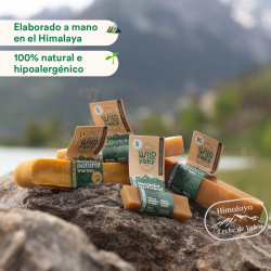 Mordedores naturales Wild Yaky para perros, en tamaños S, M, L y XL, elaborados con leche de yak, larga duración y ricos en prot 2
