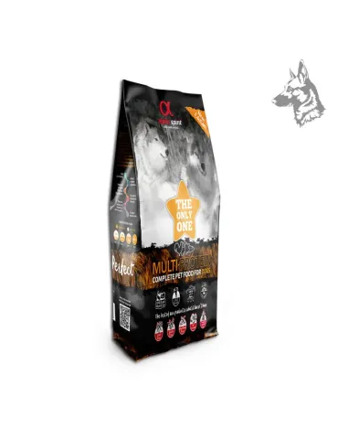 Bolsa de pienso Alpha Spirit Multi-Protein, una receta equilibrada con múltiples fuentes de proteína para el desarrollo muscular 2